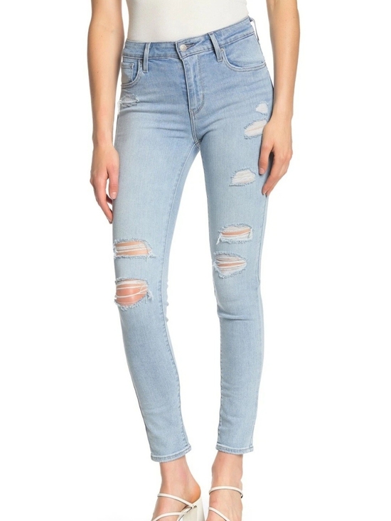 Levi's Denim - Levi's Women's Light Blue Distressed Skinny Jeans